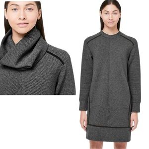 lululemon athletica Gray Long Sleeve Dress